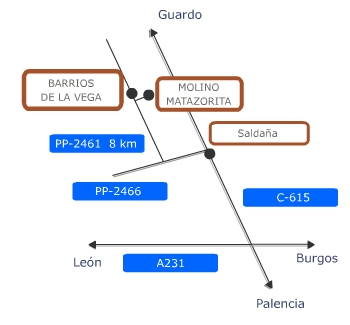 Localización en la Comarca